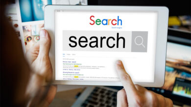 Search Engine Results Page with A/B Testing