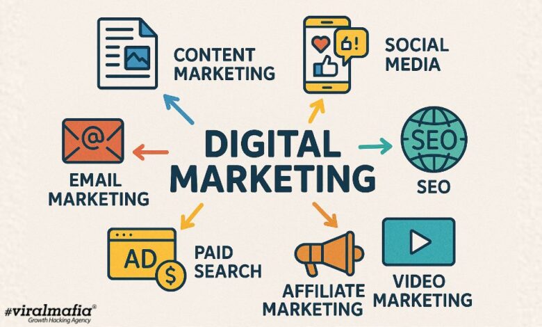 Types of digital marketing